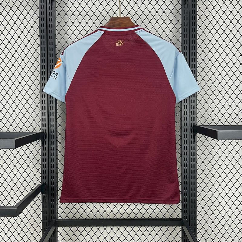 2025-26 Aston Villa Shirt Home