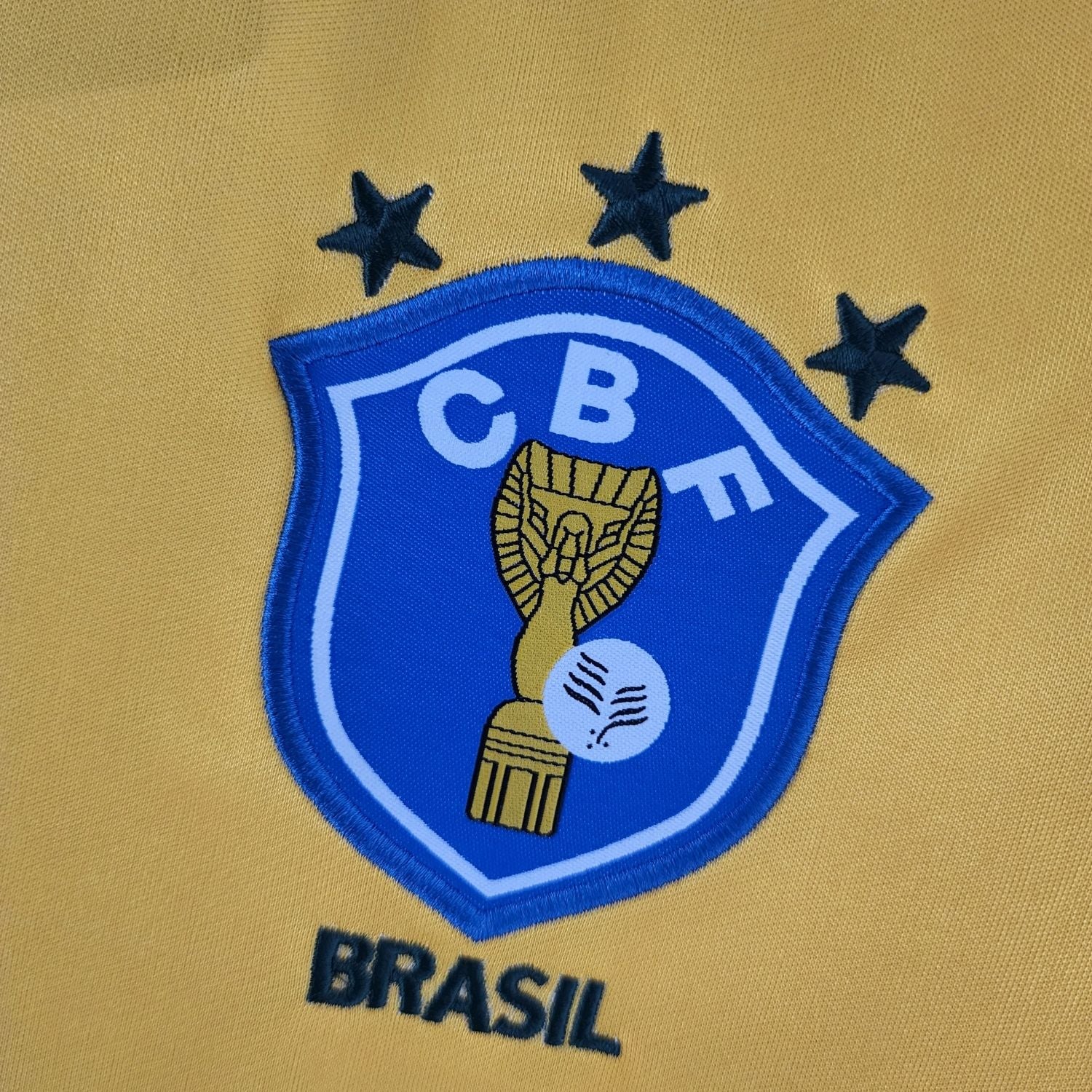 1986 Brazil Retro Jersey Home