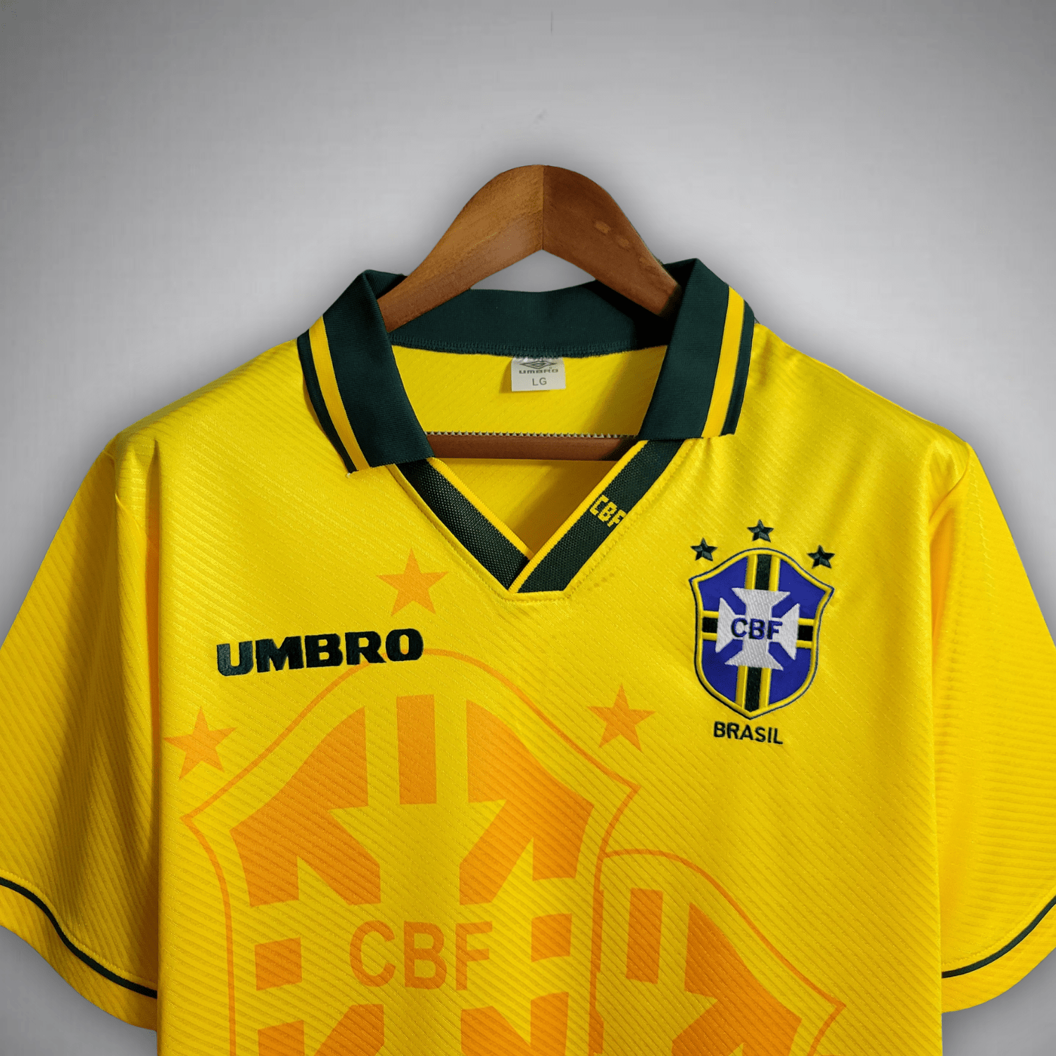 1994 Brazil Retro Shirt Home