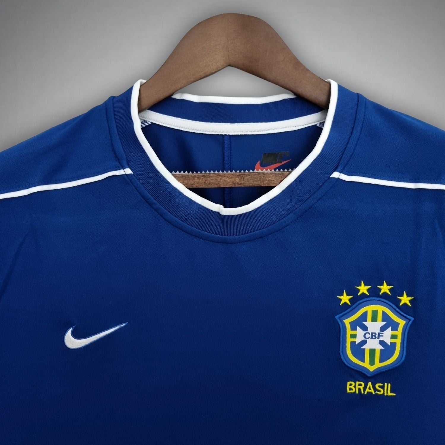 1998 Brazil Retro Shirt Away
