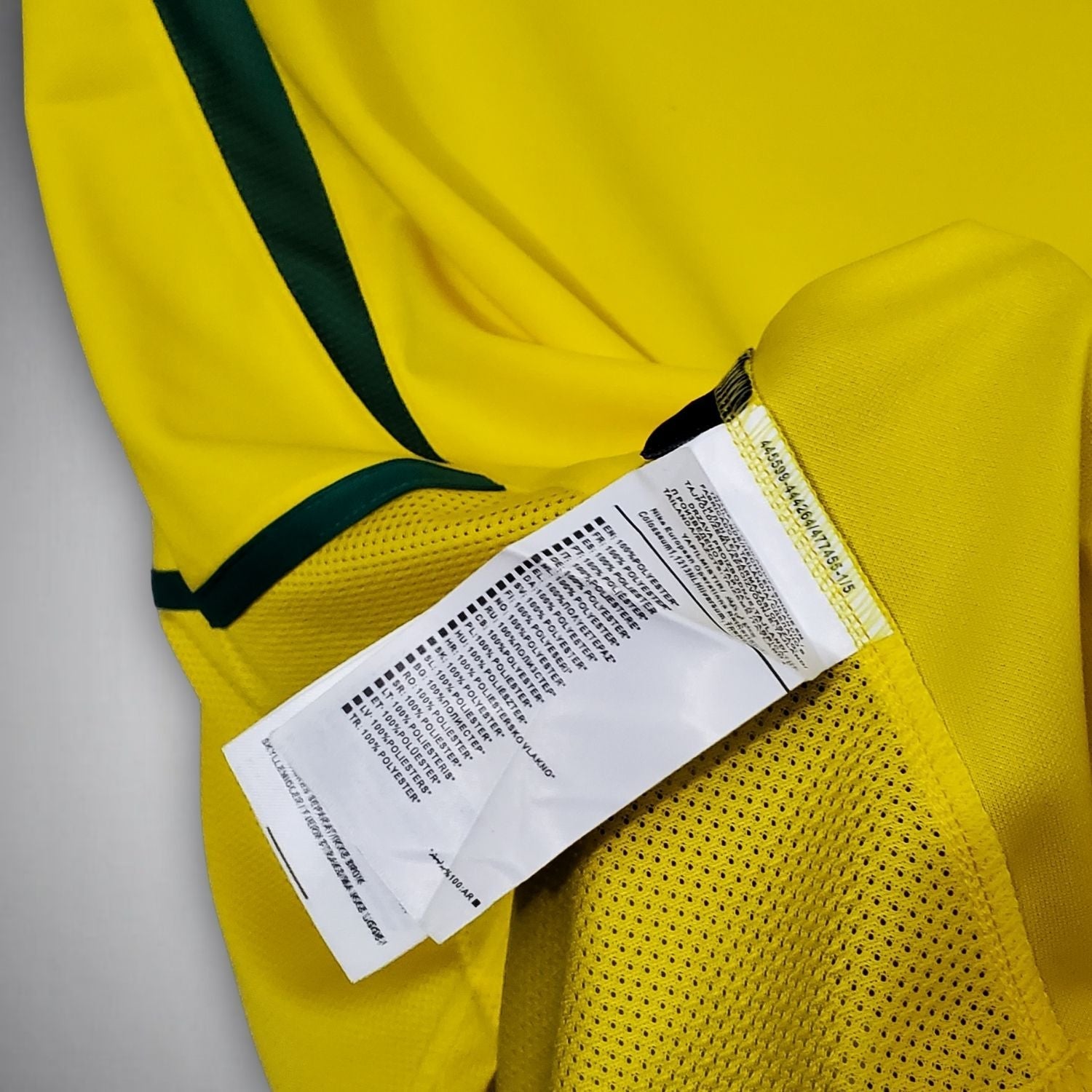 2004 Brazil Retro Jersey Home