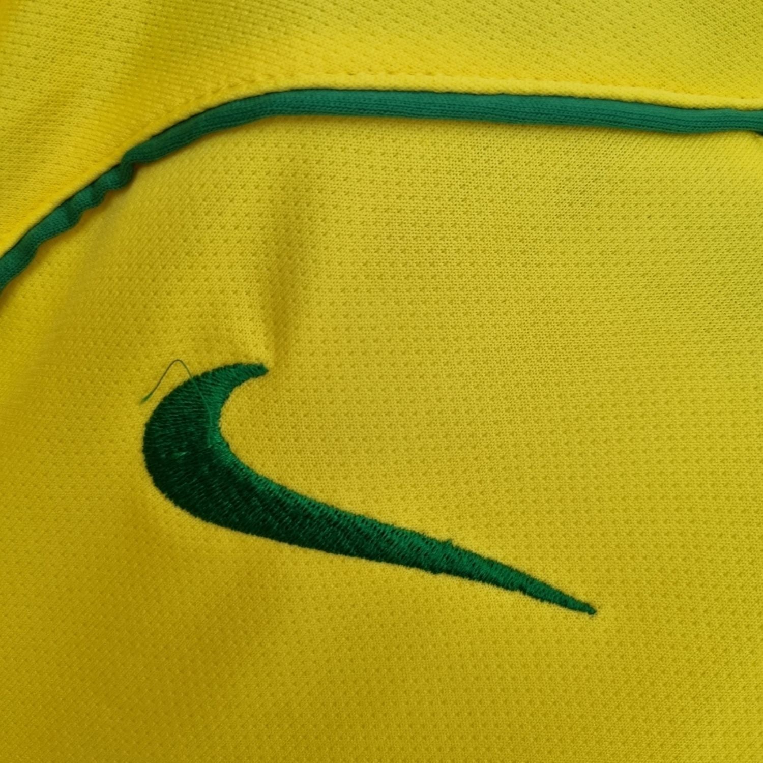 2004 Brazil Retro Jersey Home