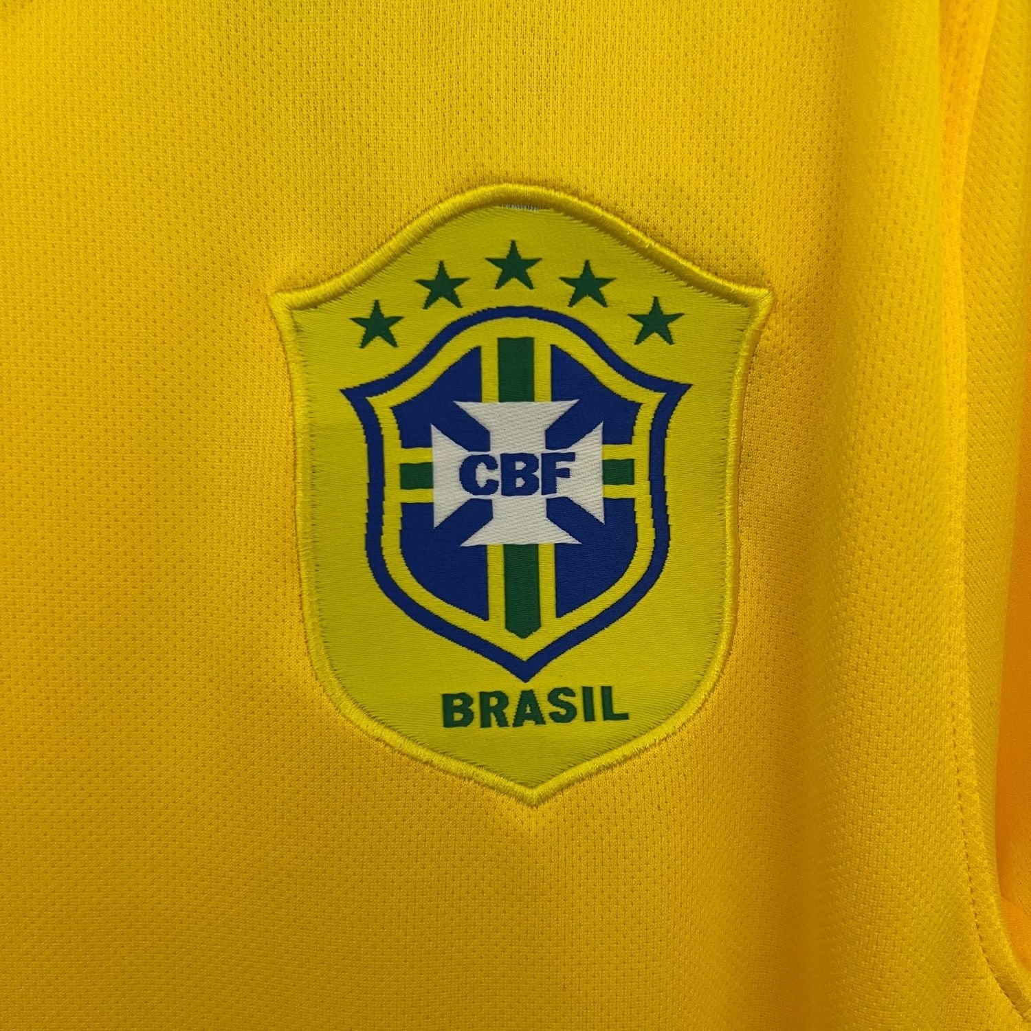 2006 Brazil Retro Jersey Home