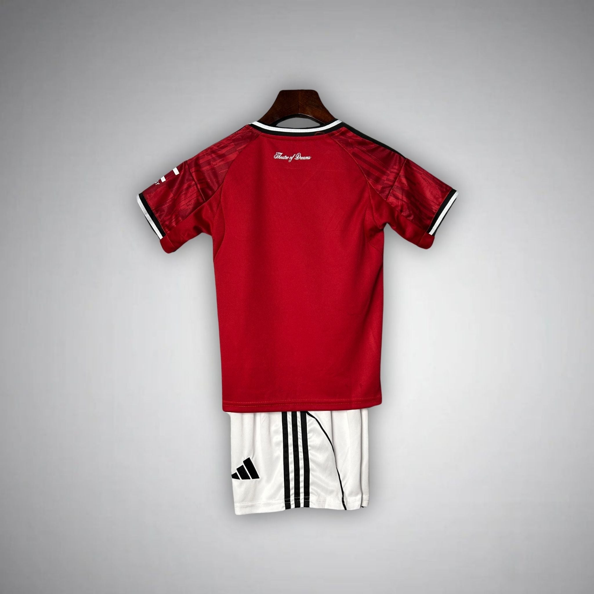2025/26 Manchester United Home Kids Football Kit