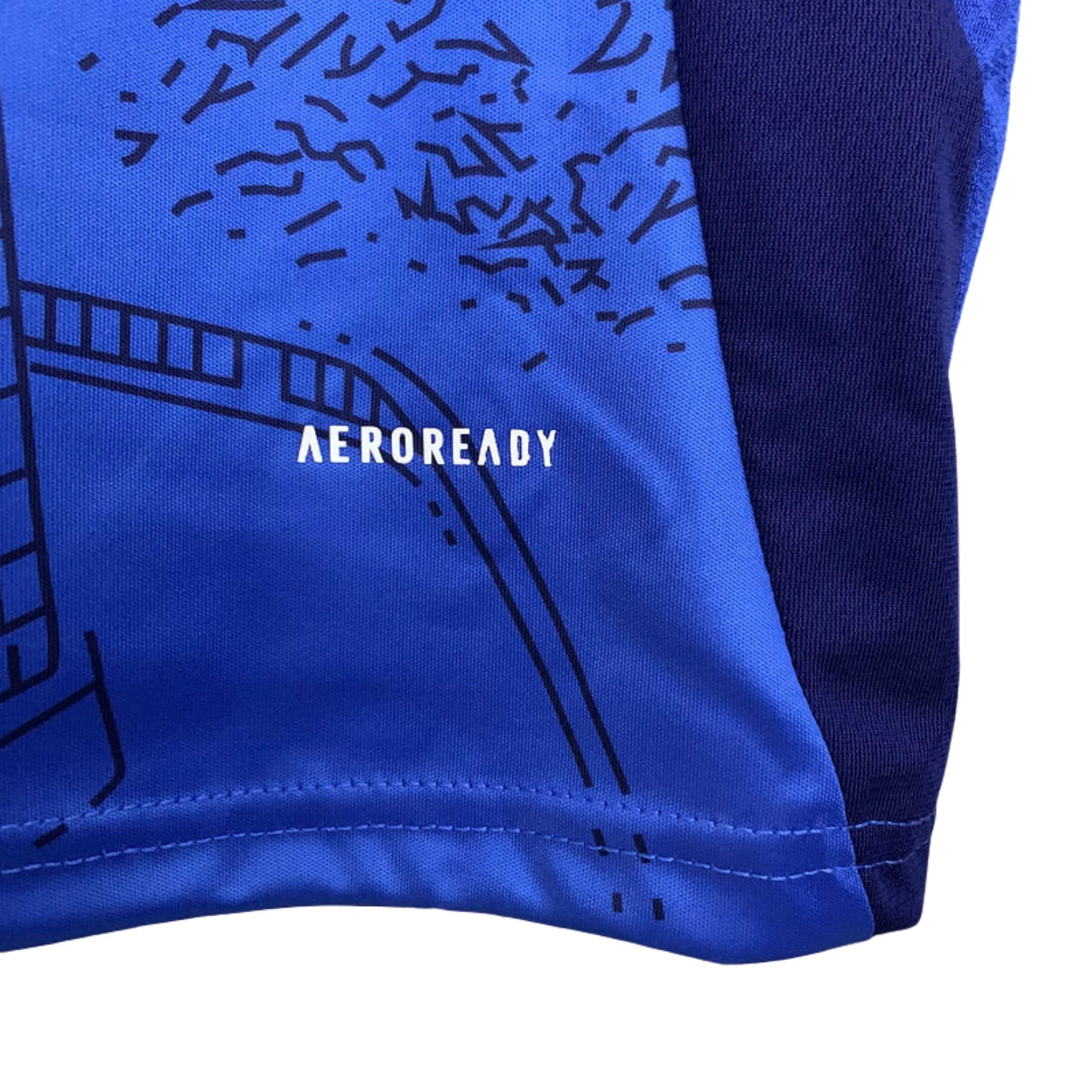 Camiseta azul de Jesús de Brasil 2025