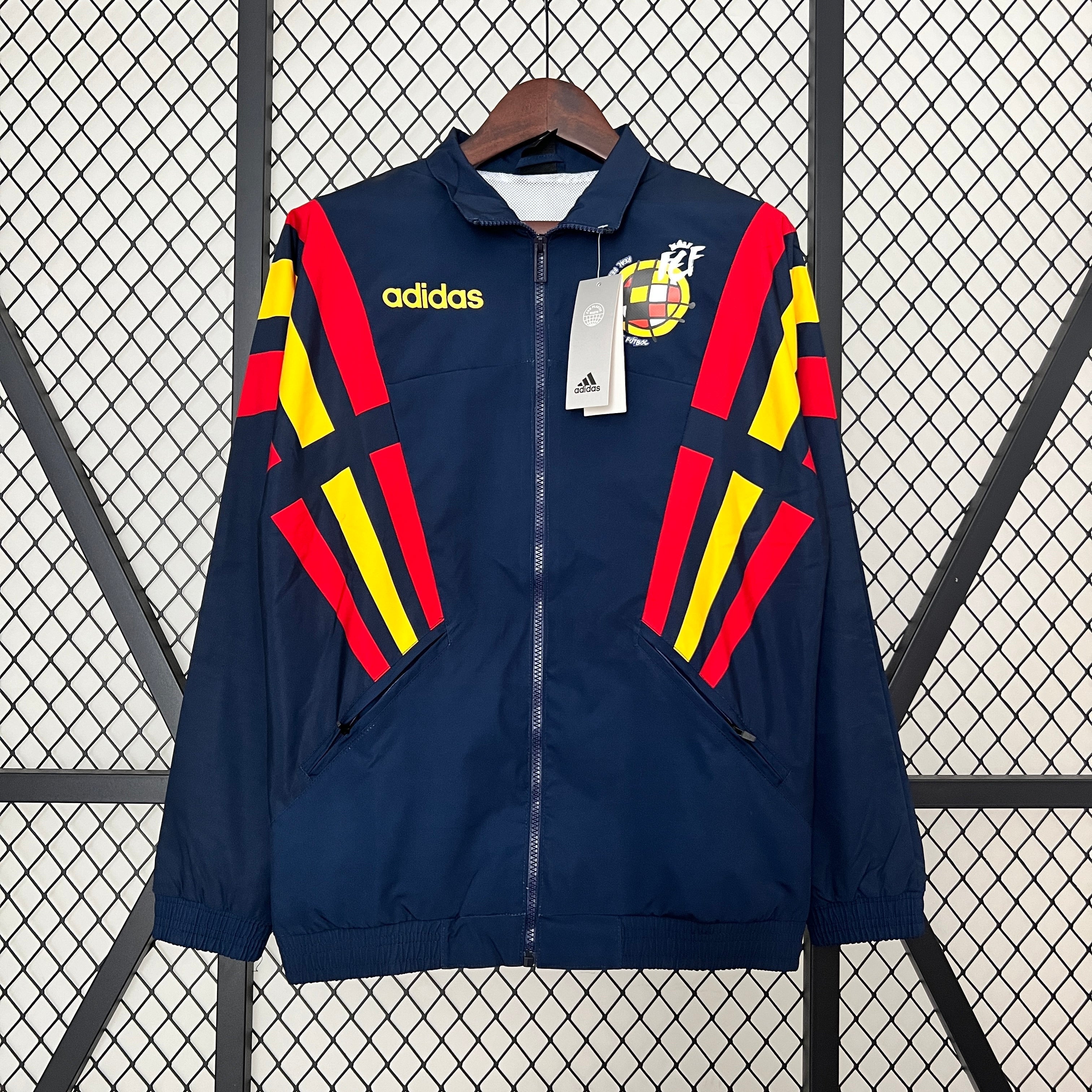 spain soccer windbreaker