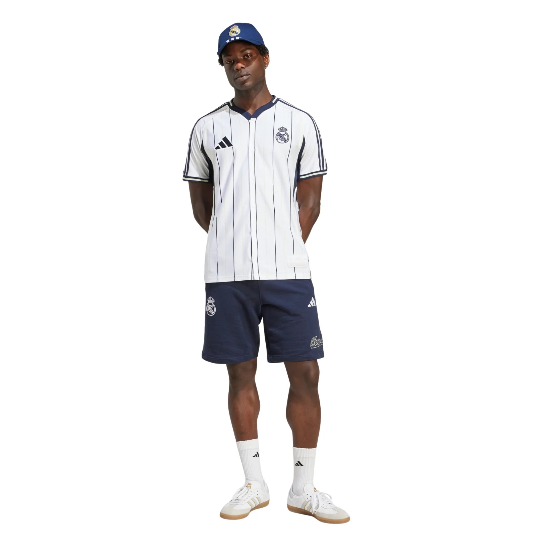 2025-26 Real Madrid Baseball Shirt