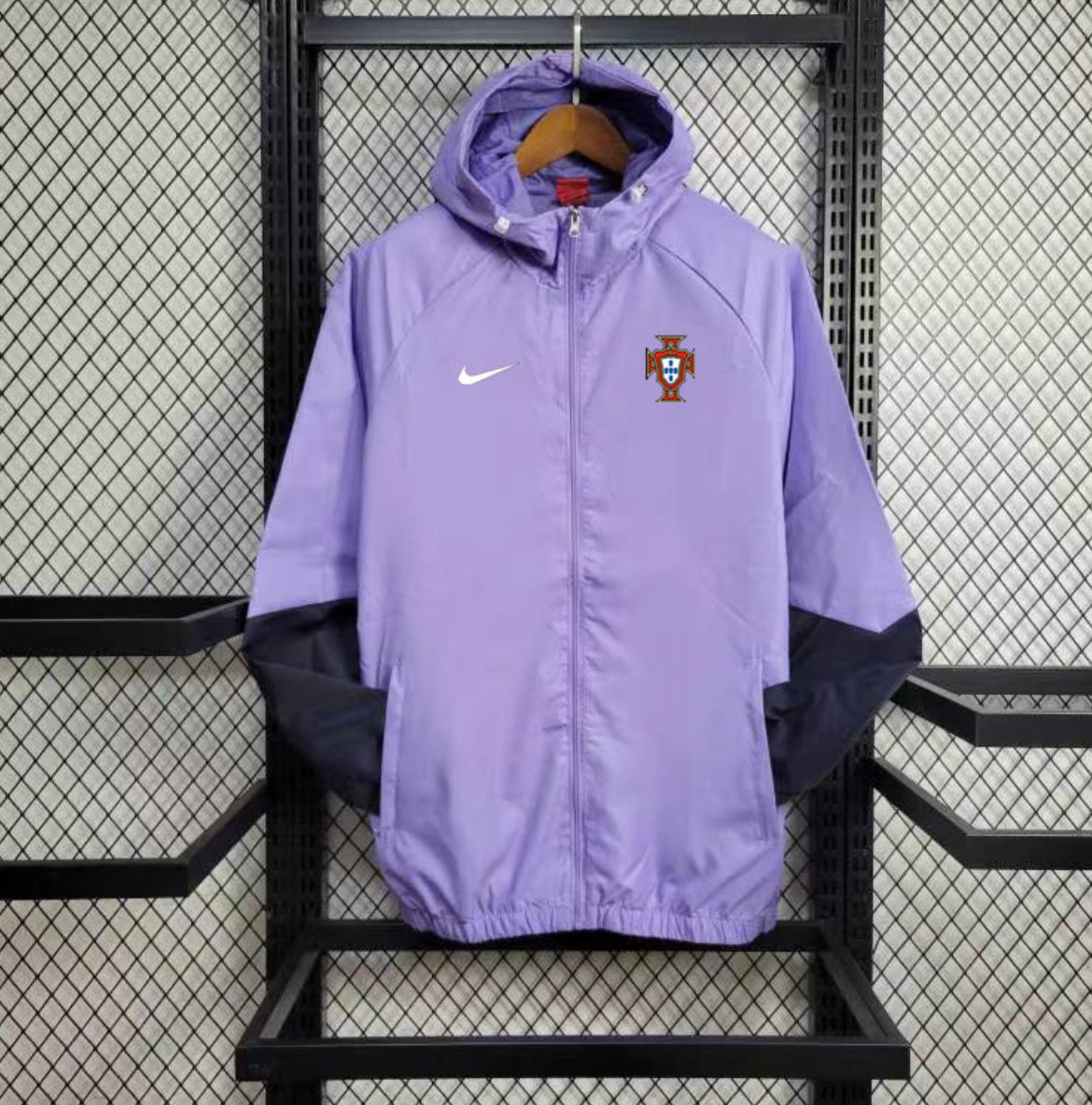 portugal soccer windbreaker