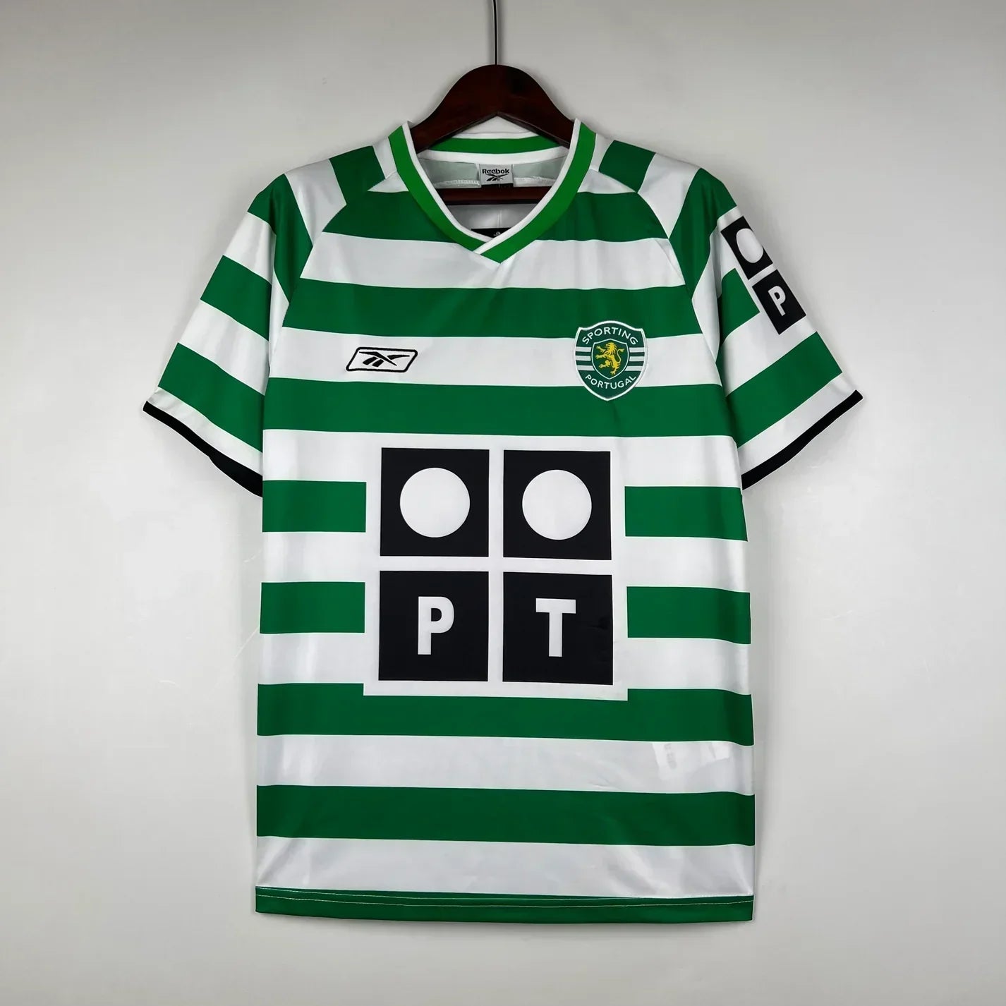 sporting lisbon retro Shirt 2001 2003 long sleeves