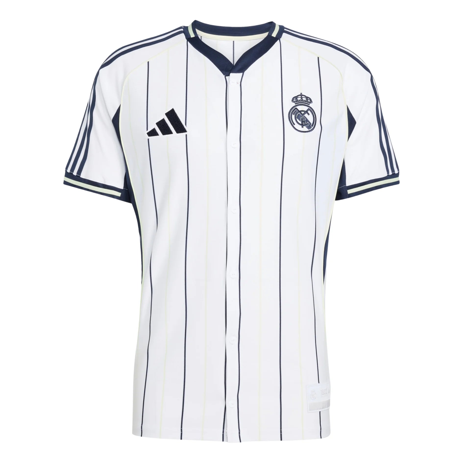 2025-26 Real Madrid Baseball Shirt