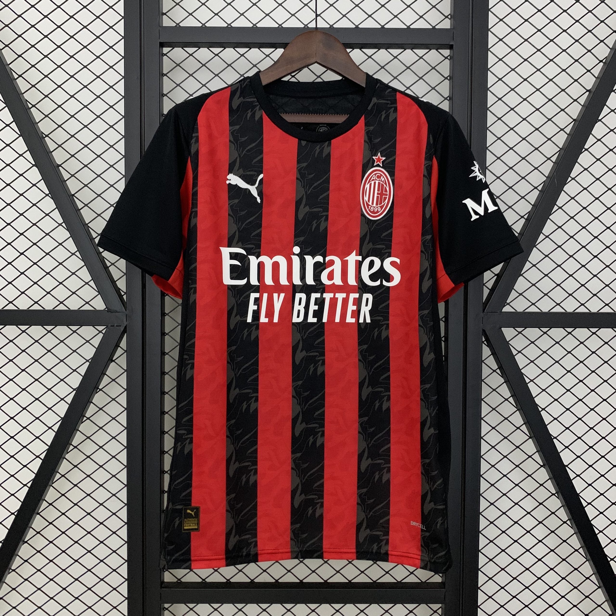 2025-26 AC Milan Shirt Home