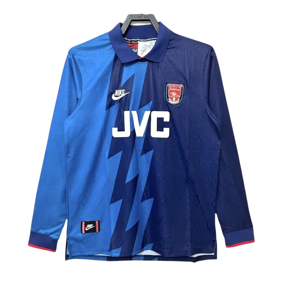 Camiseta de visitante de manga larga del Arsenal - 1995-96