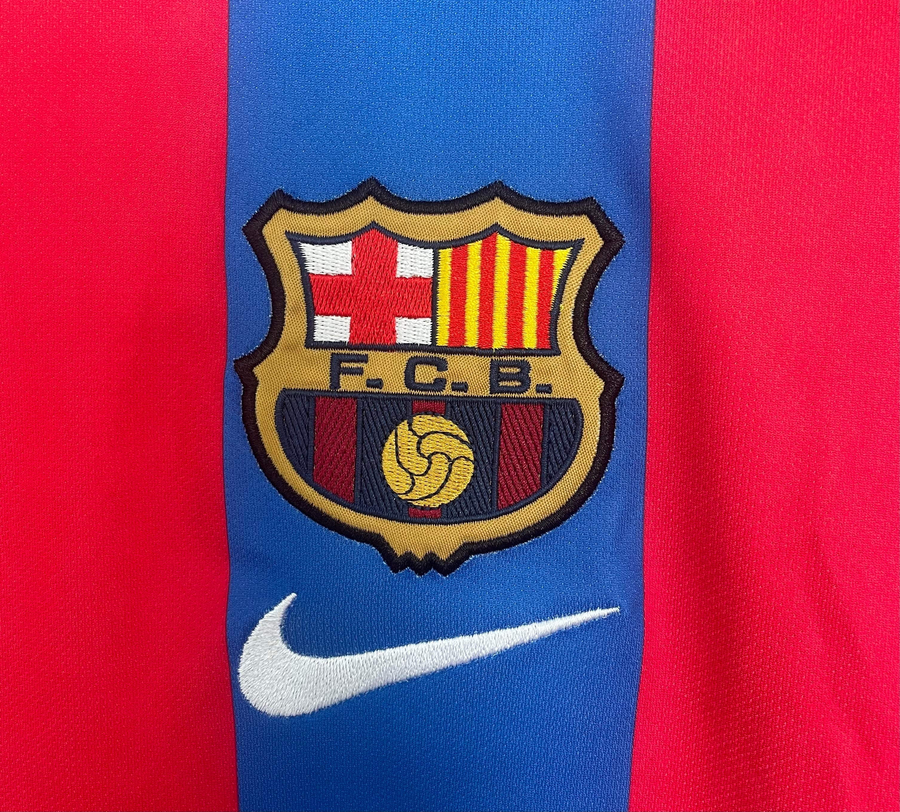 2001-2002 Barcelona Home Shirt