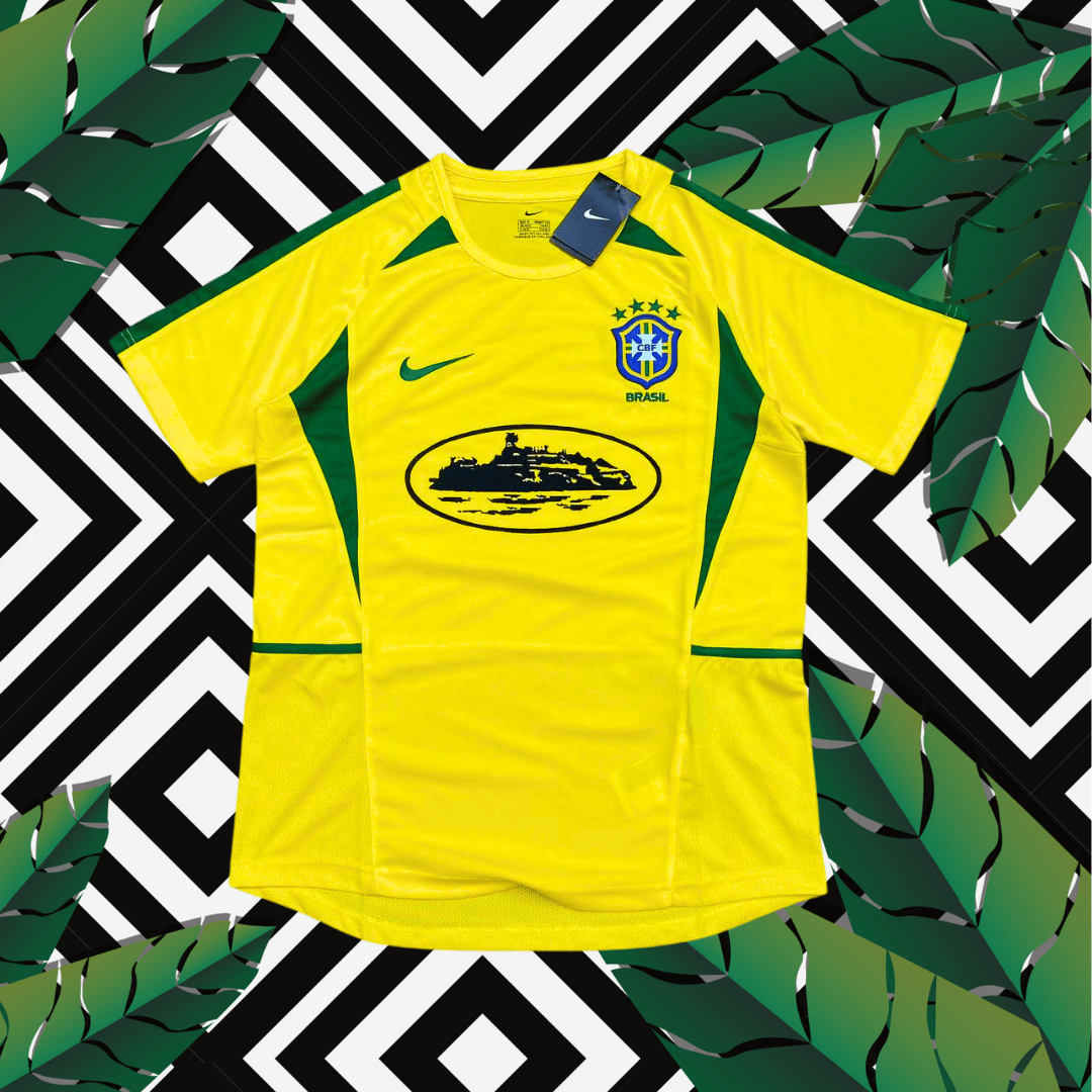 retro brazil corteiz kit 2002 world cup
