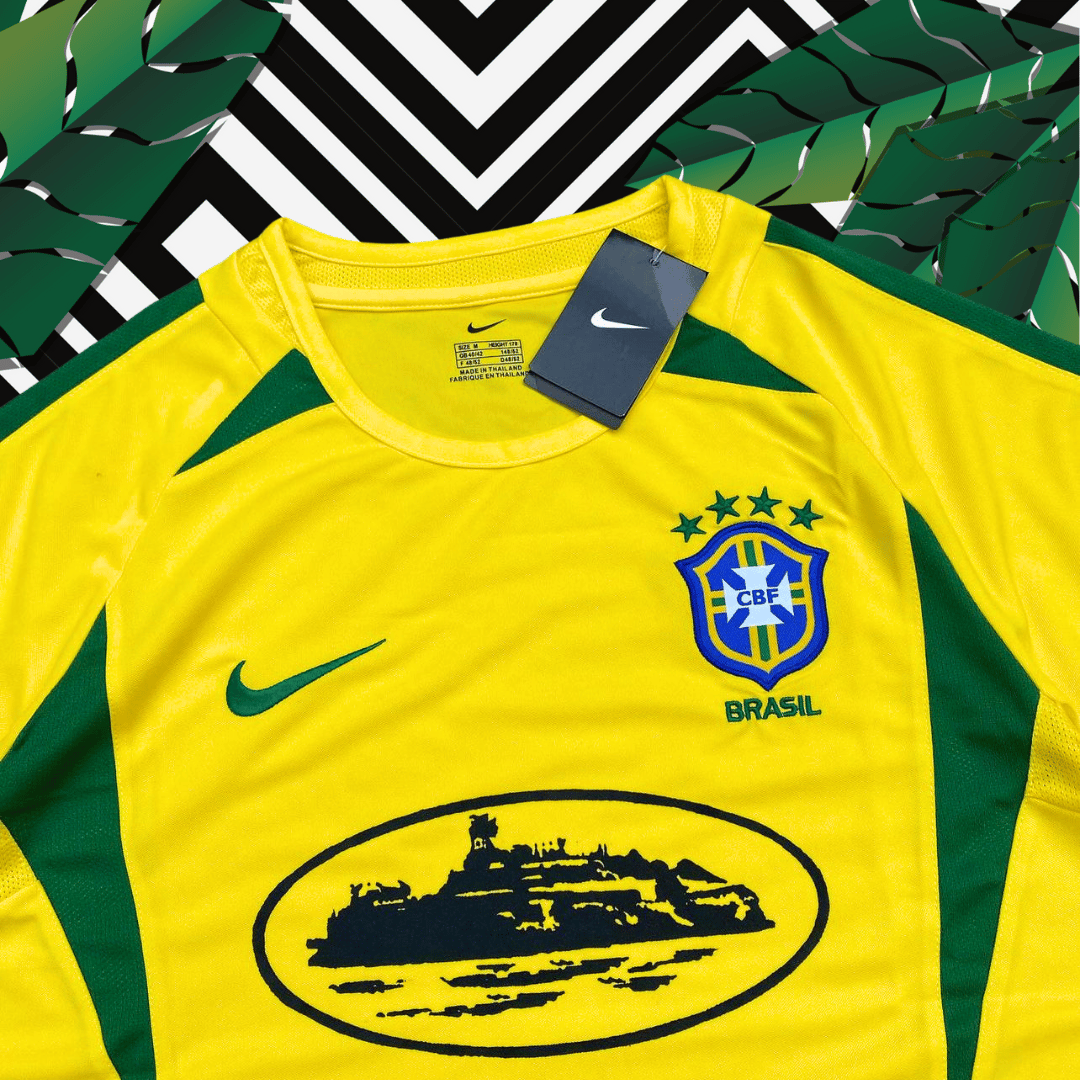 retro brazil corteiz kit 2002 world cup