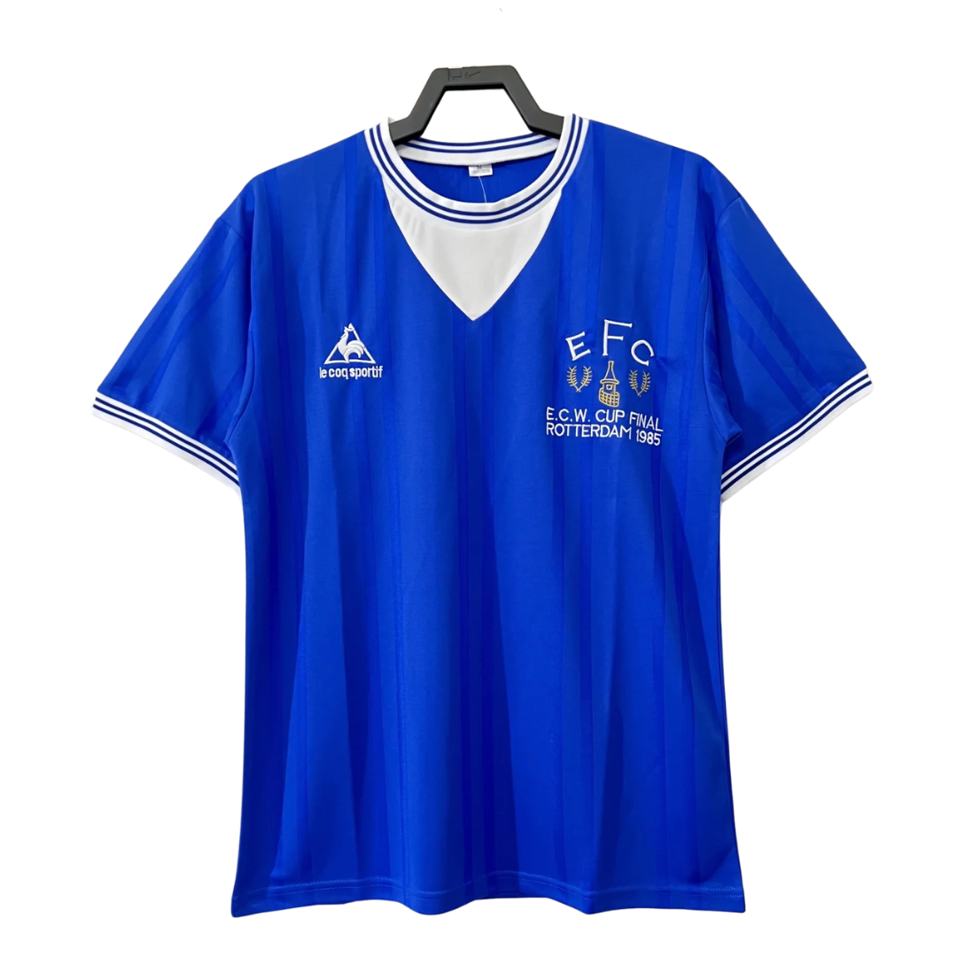 1985 Everton Home Shirt - European Cup Winners