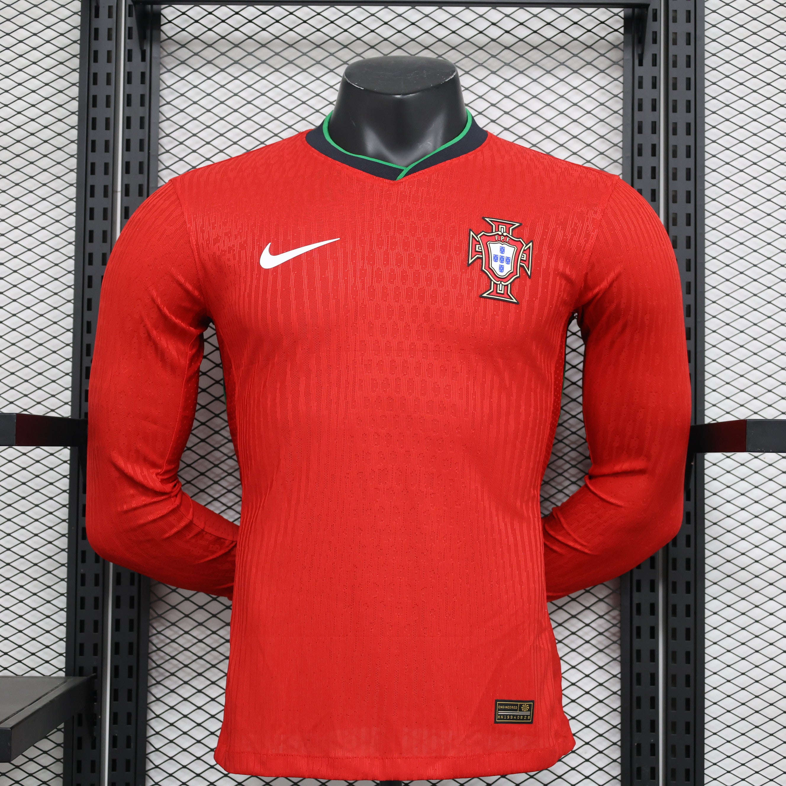 portugal shirt 2024 25 home long sleeve