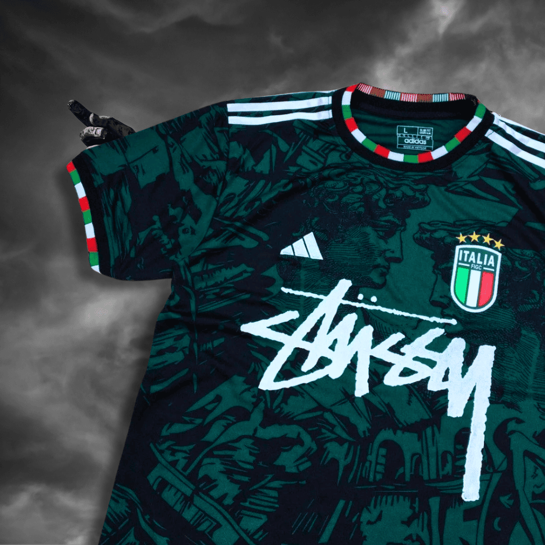 italy-stussy-shirt-green-roman-edition