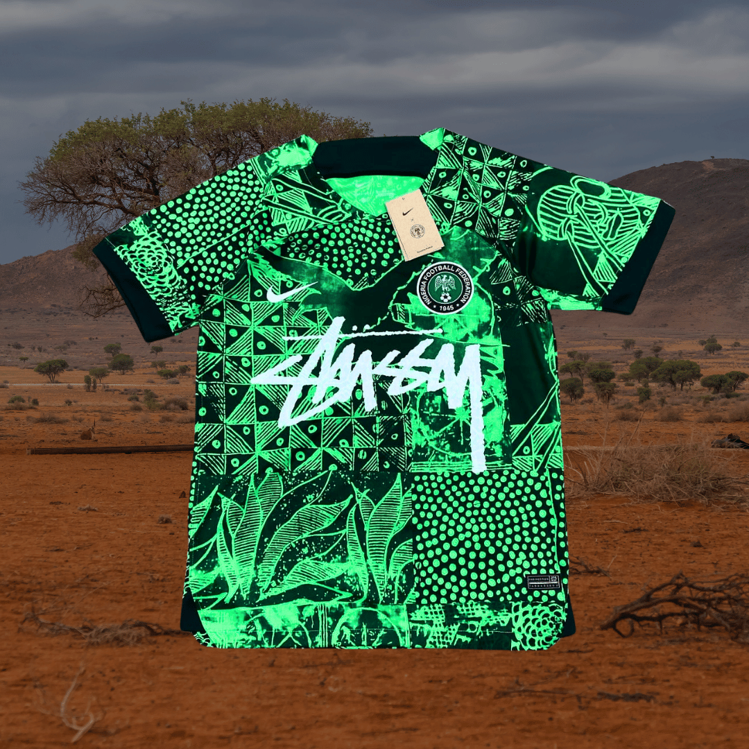 nigeria stussy shirt