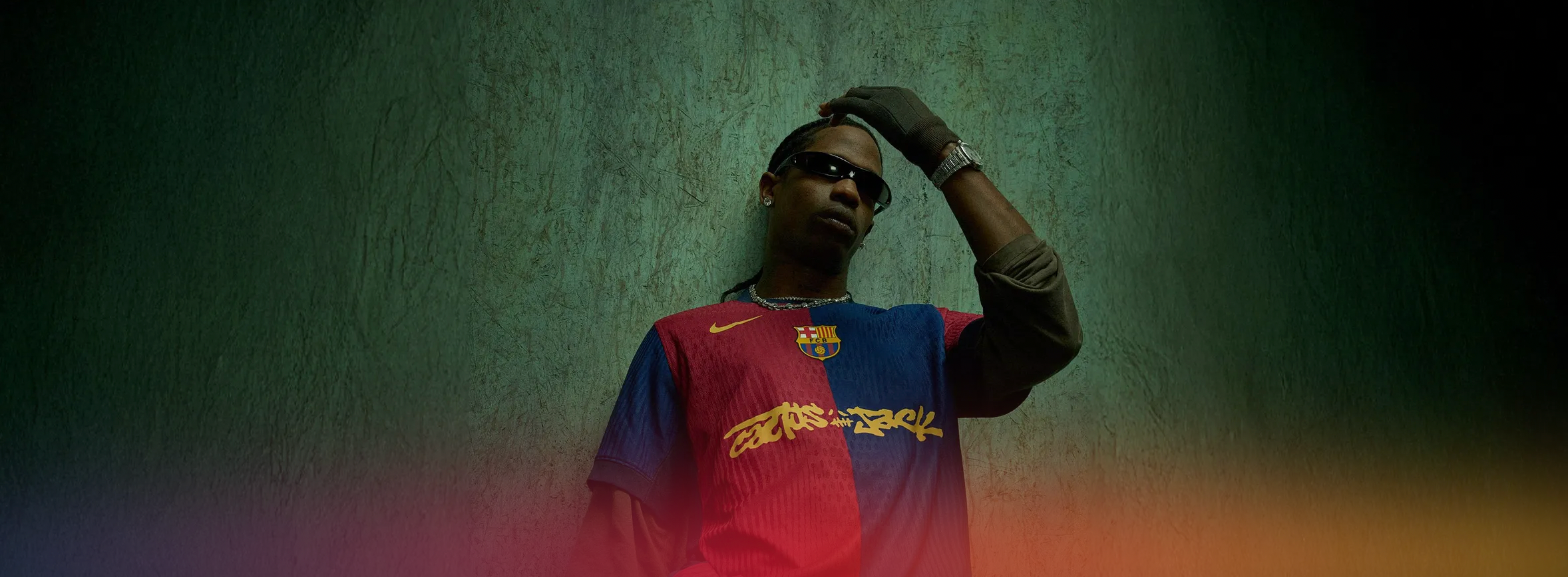 FC Barcelona Travis Scott Jersey – El Clásico Home (Player Version)