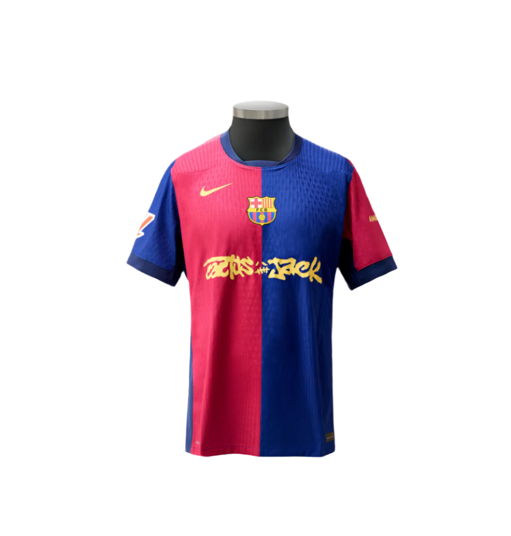 FC Barcelona Travis Scott Jersey – El Clásico Home (Player Version)