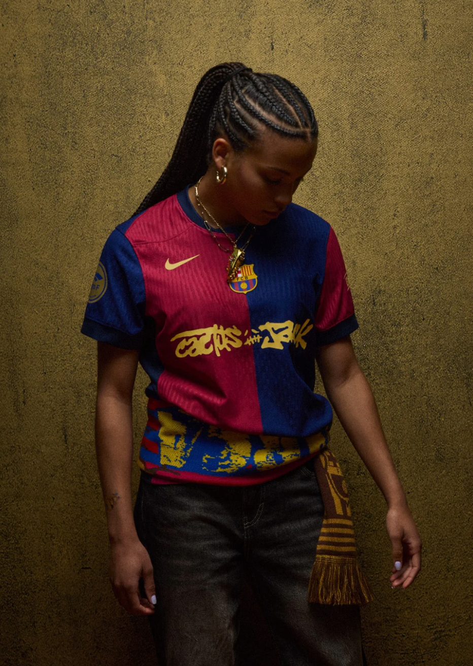 FC Barcelona Travis Scott Jersey – El Clásico Home (Player Version)