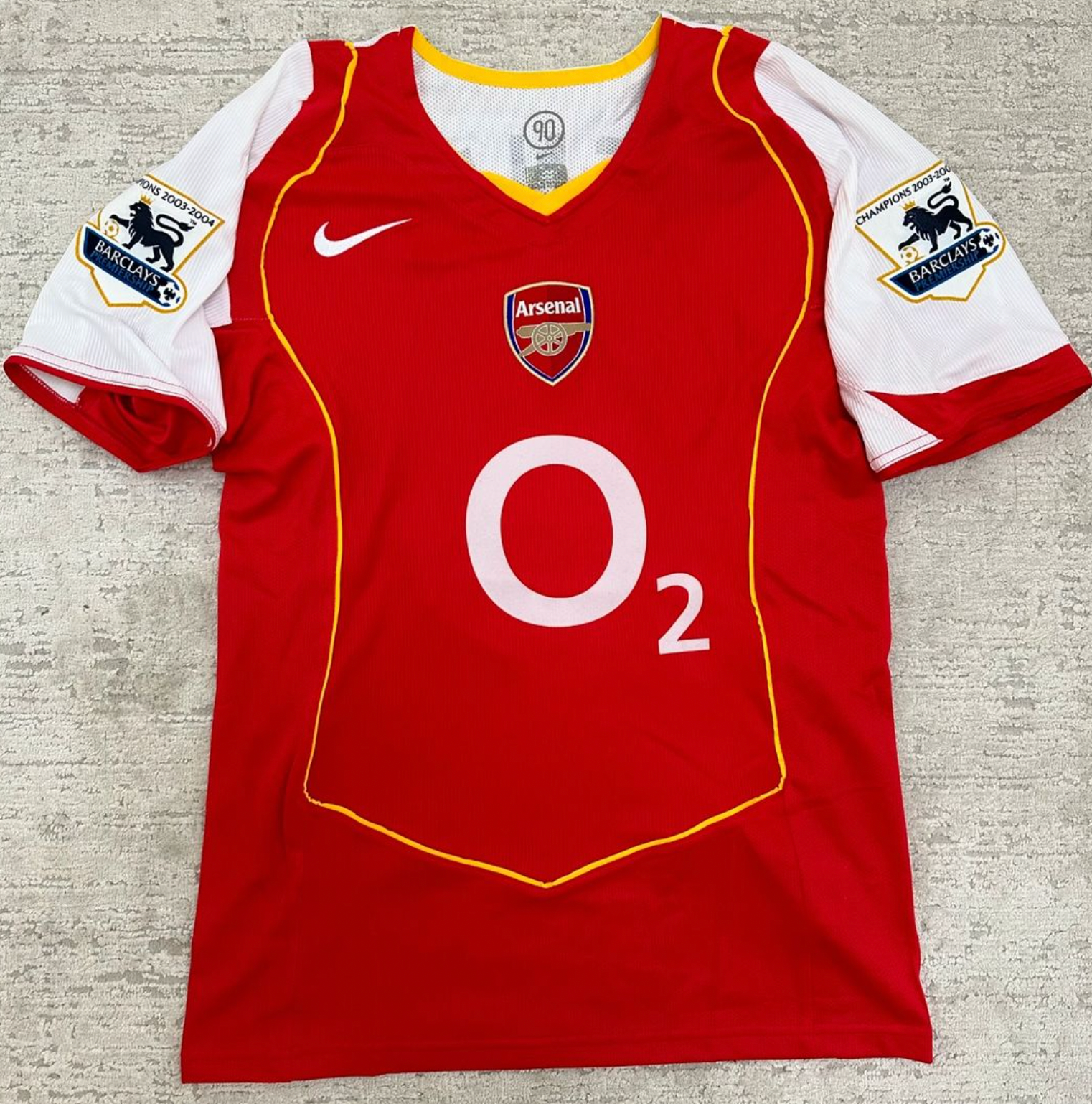2004/2005 Arsenal Retro Shirt Home