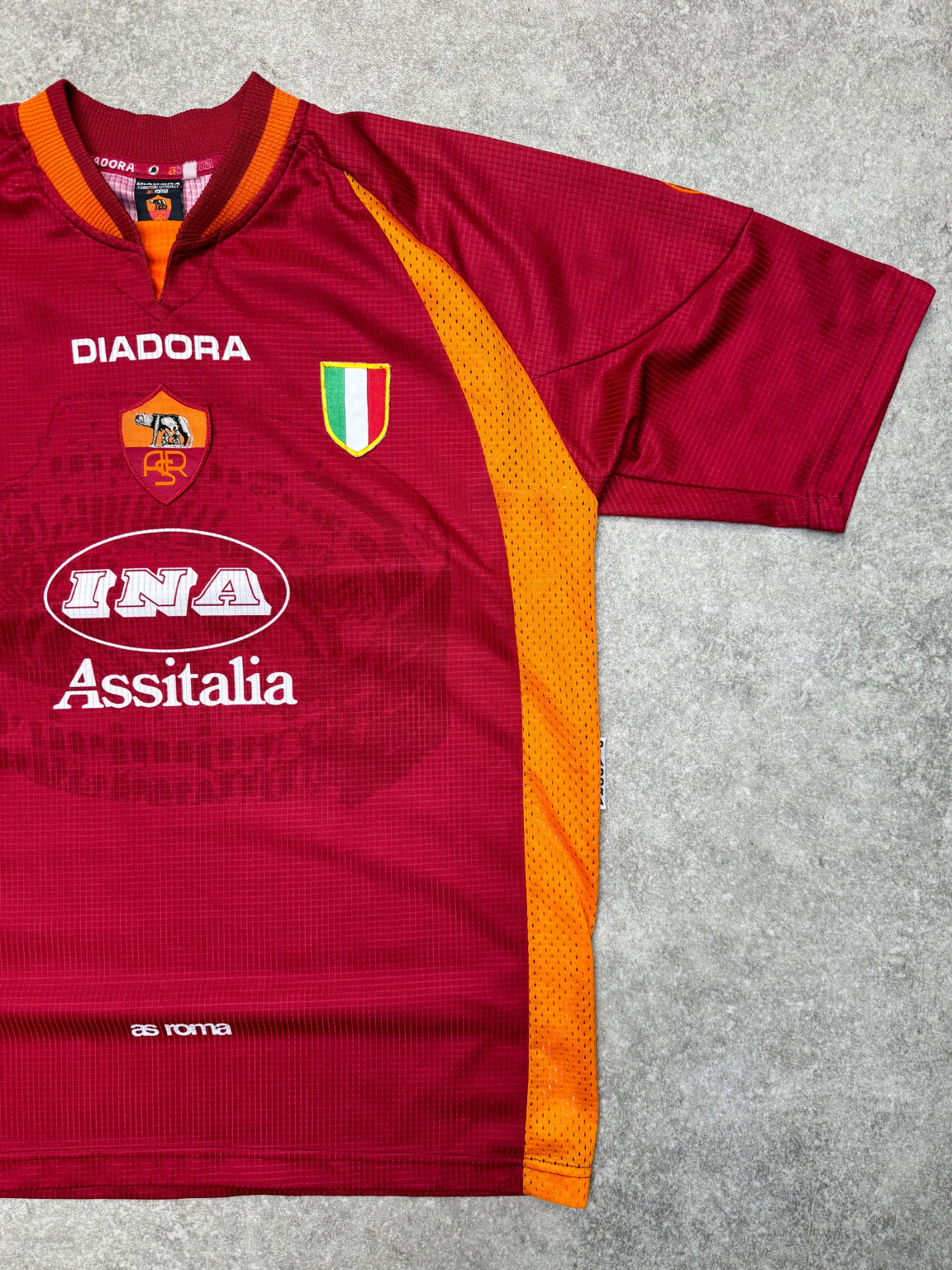 As Roma Retro Shirt 1997/1998 Hom