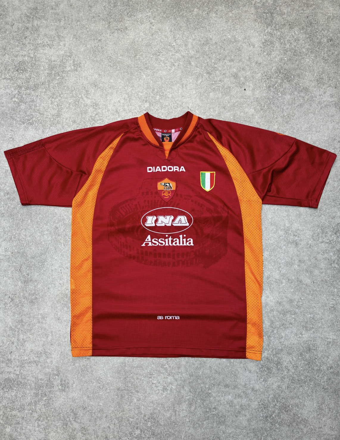 As Roma Retro Shirt 1997/1998 Hom