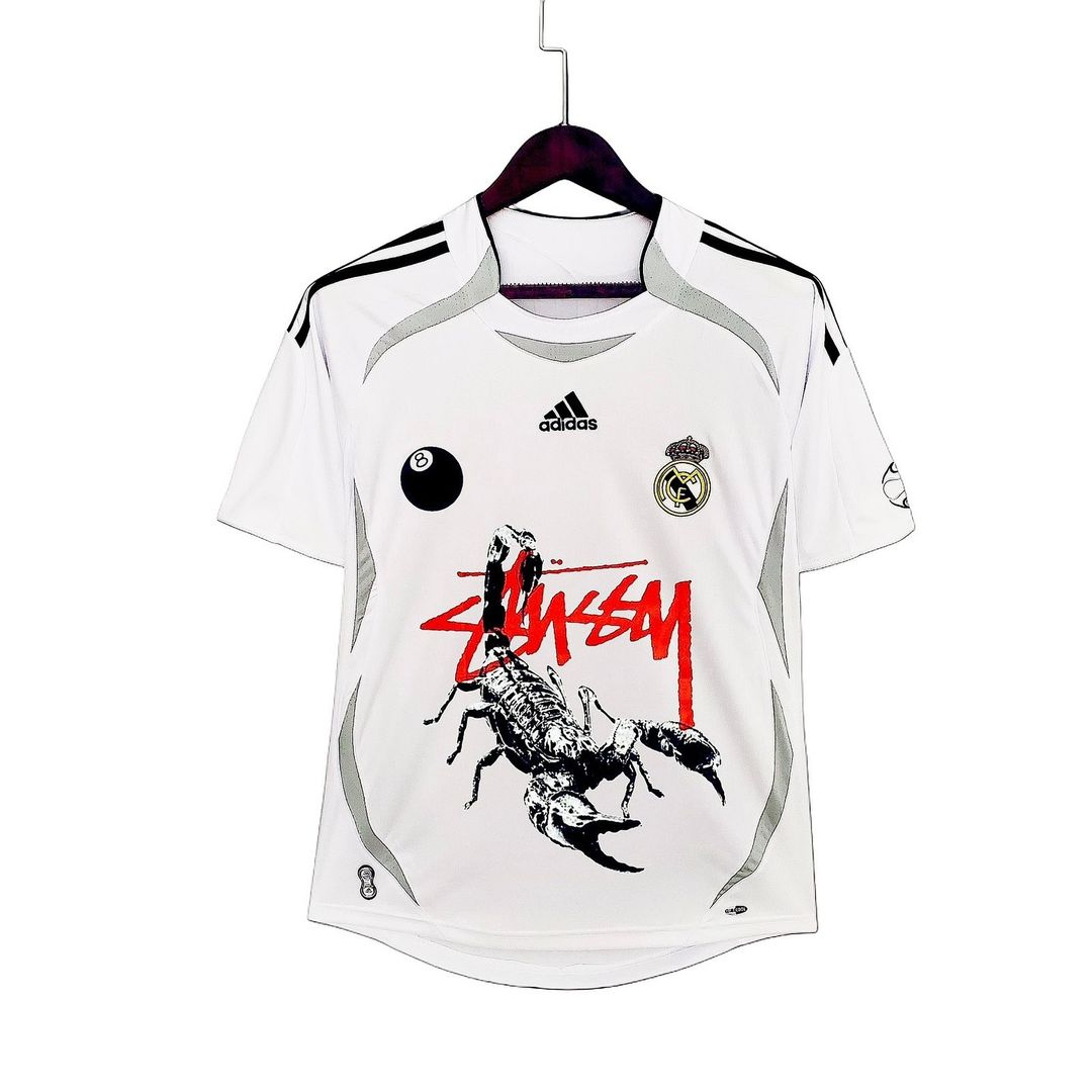 retro real madrid scorpio shirt
