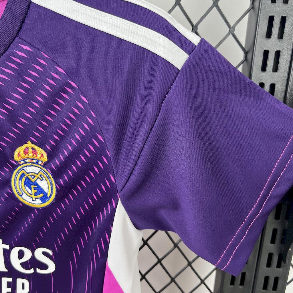 2025-26 Real Madrid GK Kids Football Kit