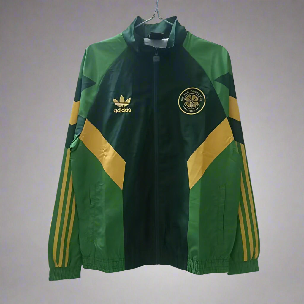 celtic soccer windbreaker