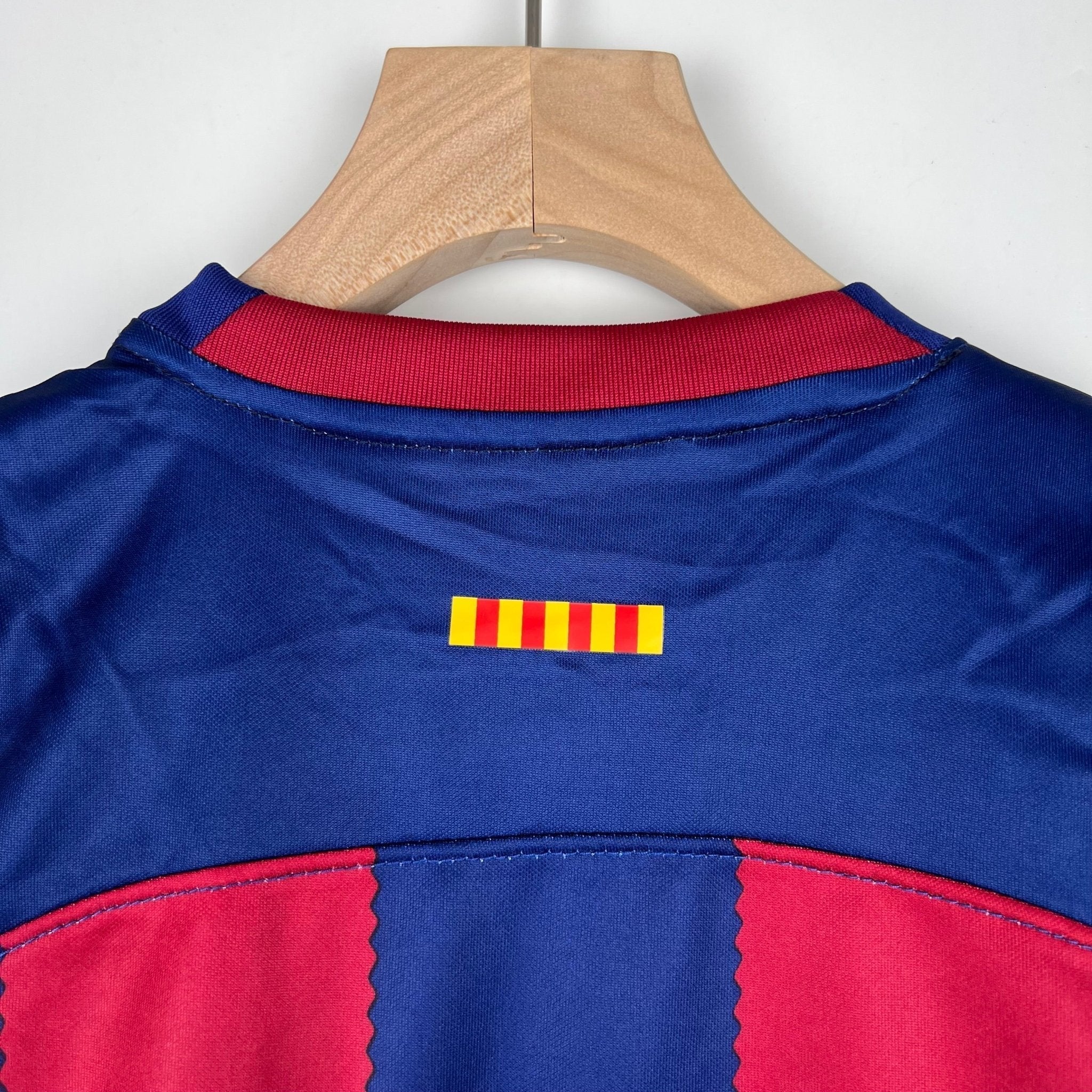 barcelona home kids soccer Shirt 2023 24