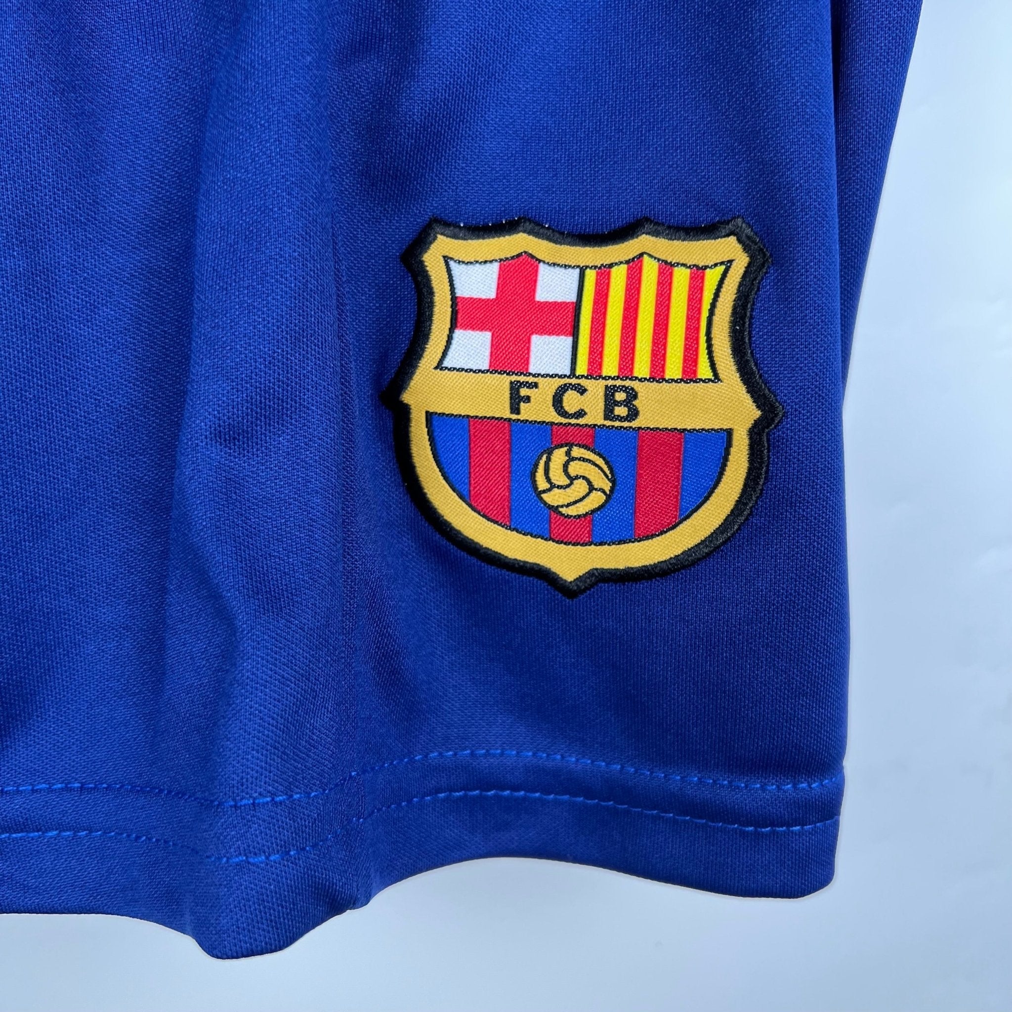 barcelona home kids soccer Shirt 2023 24