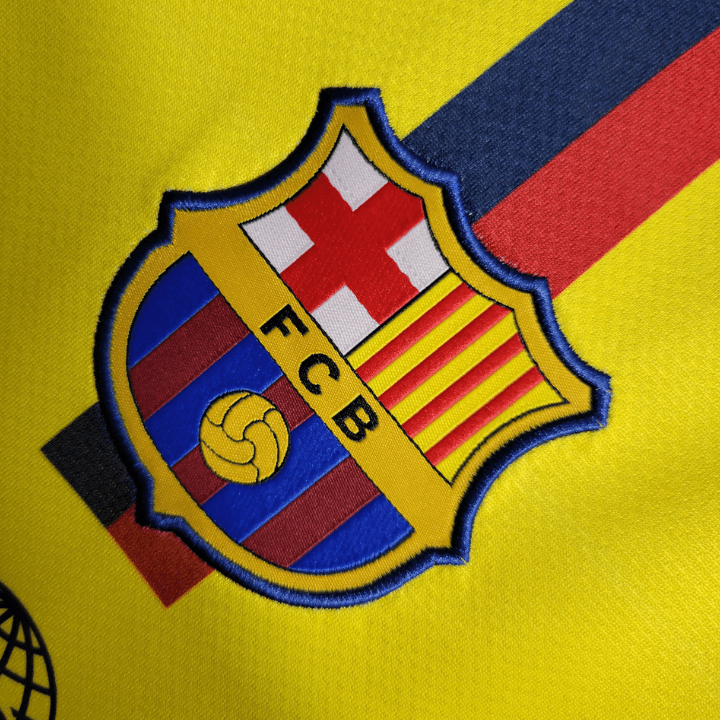 fc barcelona 2008 2009 long sleeve away Shirt