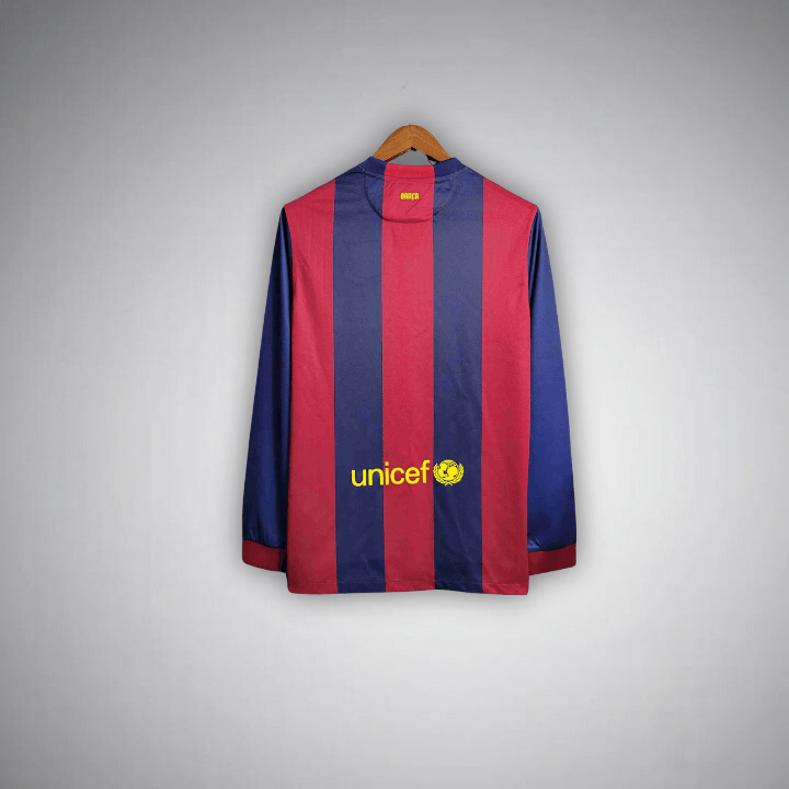 fc barcelona 2014 2015 long sleeve home Shirt