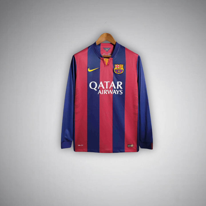 fc barcelona 2014 2015 long sleeve home Shirt
