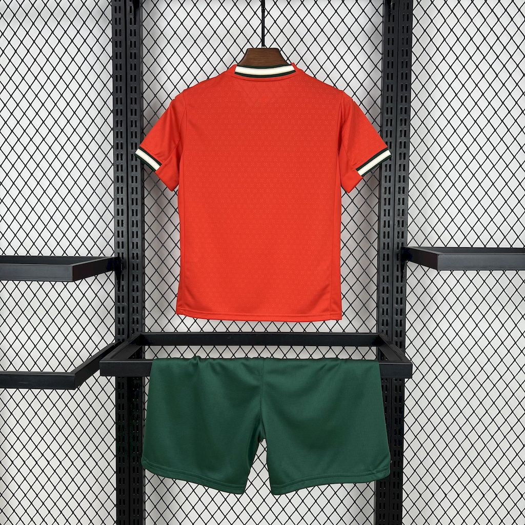 2025-26 Portugal Kids Football Kit Home