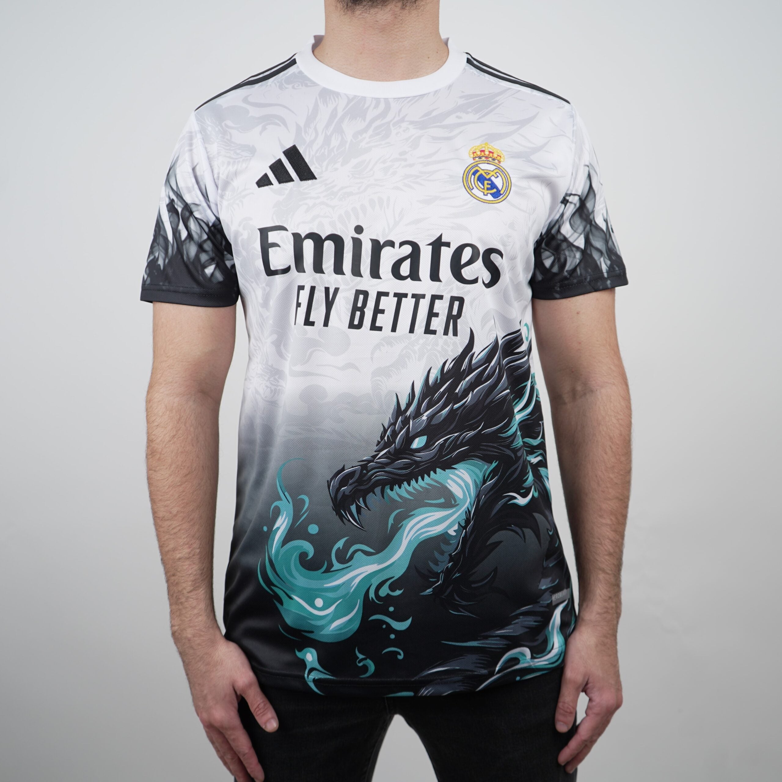 2025 real madrid Shirt emerald flame