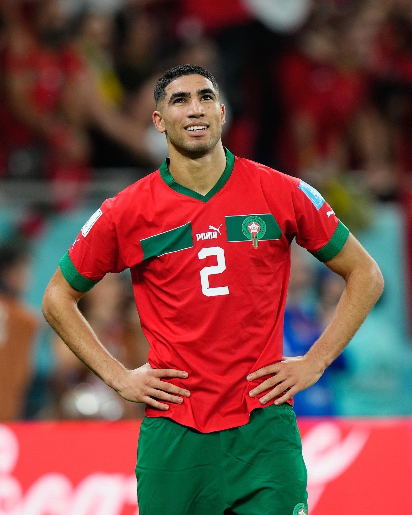 hakimi 2 morocco home shirt world cup 2022