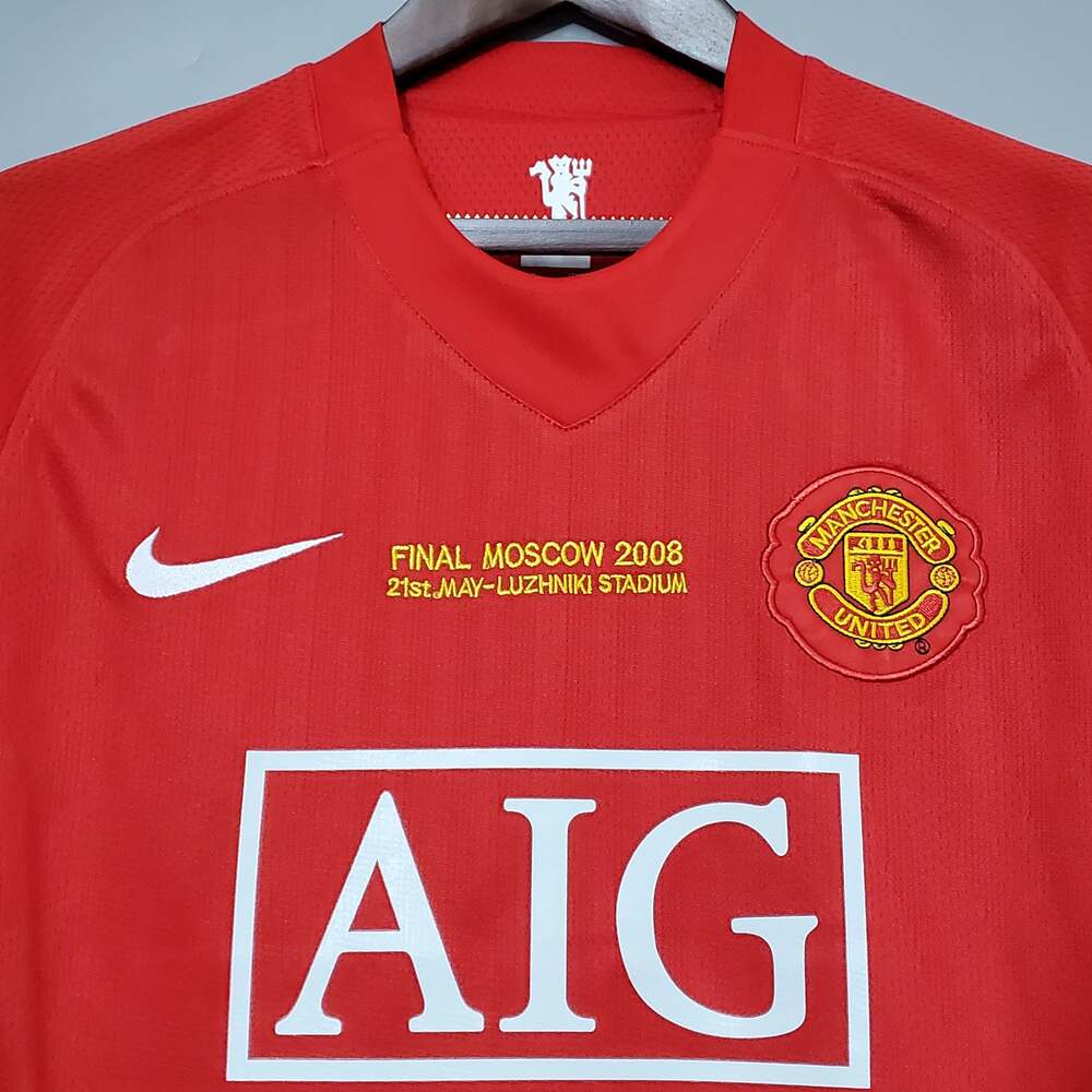 2007 2008 manchester united retro shirt