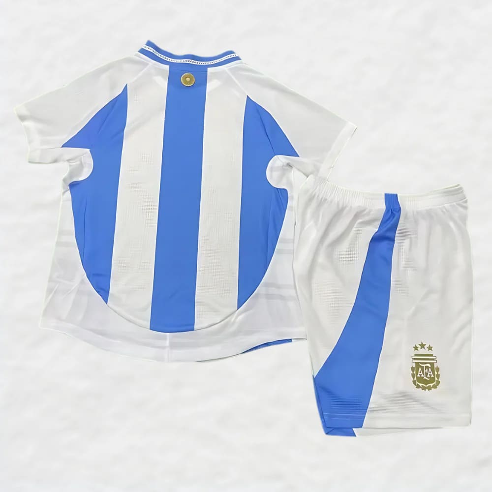 argentina copa 2024 home kids soccer Shirt