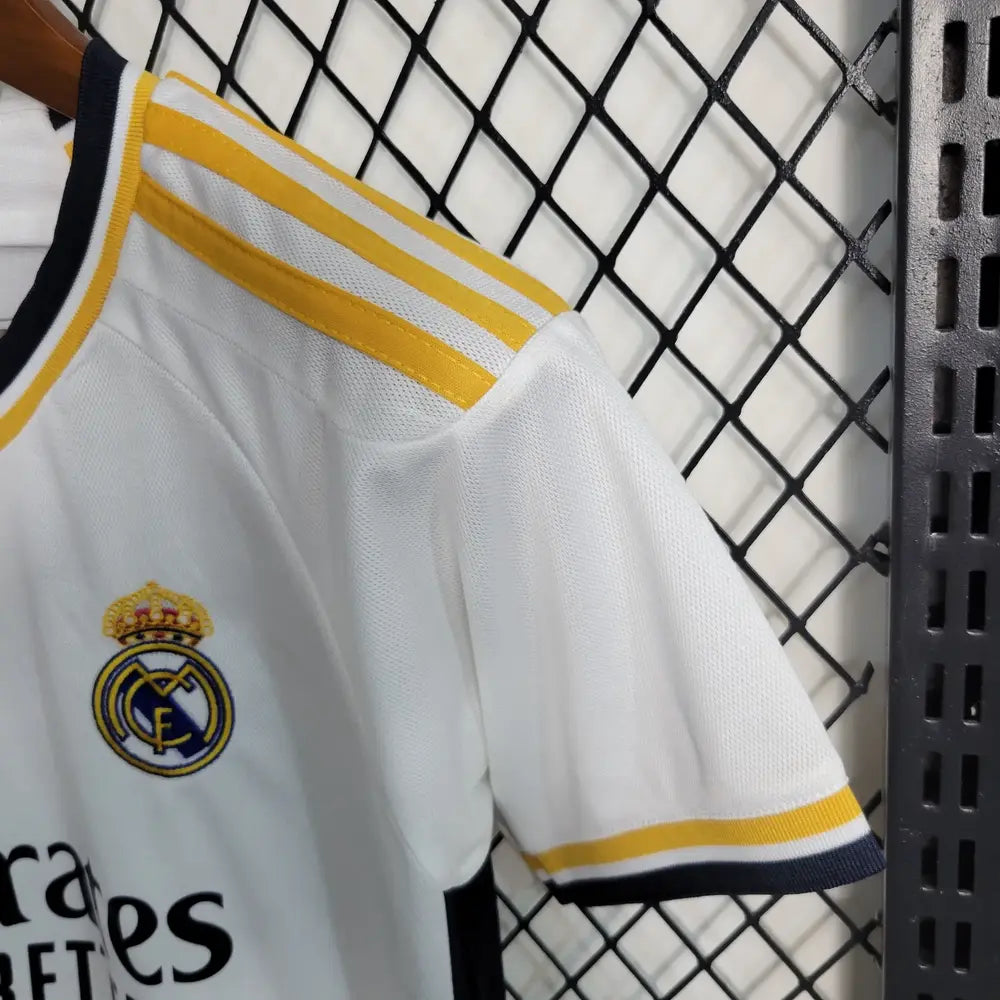 real madrid home kids football shirt 2023 24