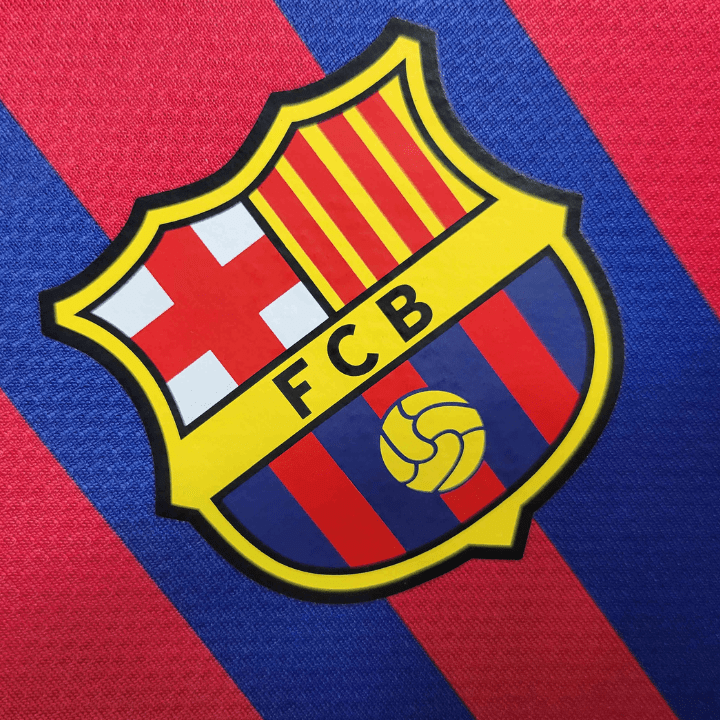 11/12 FC Barcelona Long Sleeve Home Jersey   FS Jersey