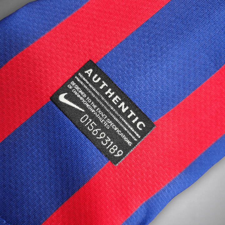11/12 FC Barcelona Long Sleeve Home Jersey   FS Jersey