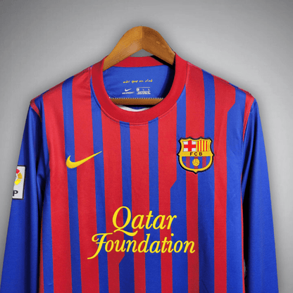 11/12 FC Barcelona Long Sleeve Home Jersey   FS Jersey