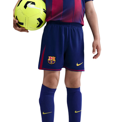 2025/26 FC Barcelona Home Kids Football Kit