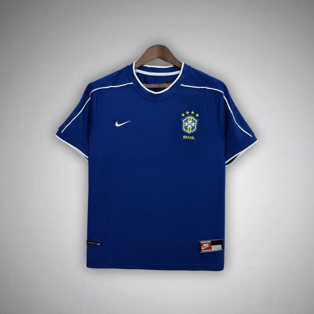 1998 Brazil Retro Jersey Away
