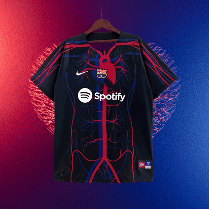 23/24 Barcelona X Patta Jersey Jersey (Heart &amp; Veins) soccer jersey t Jersey