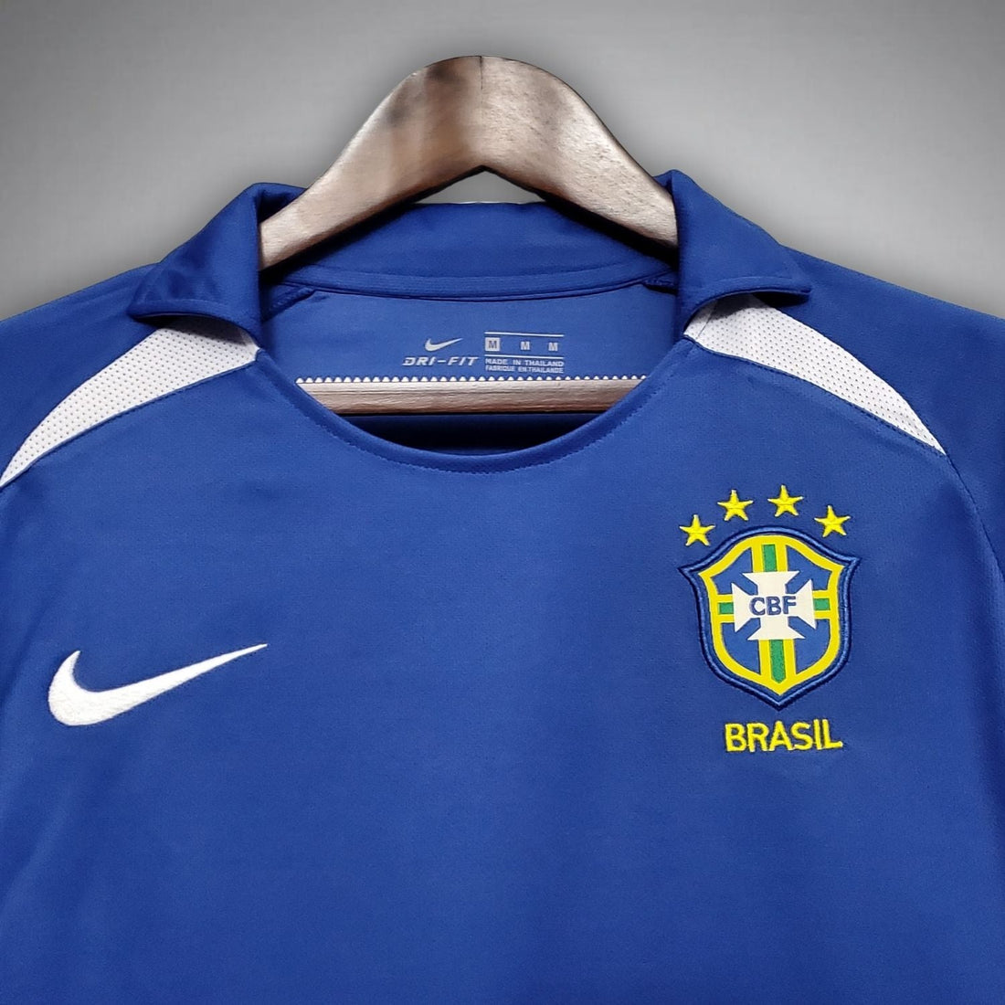 2002 Brazil Retro Jersey Away